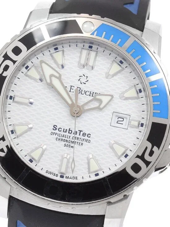 CARL F.BUCHERER Patrabi Scuba Tech 00.10632.23.23.01 Automatic Mens Watch_972744