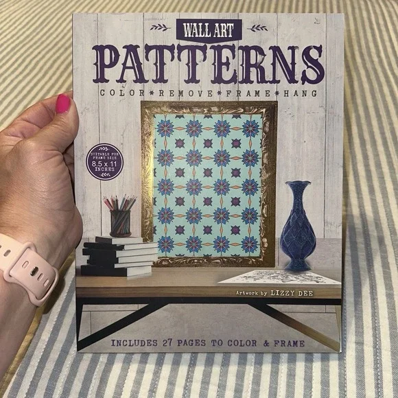 PATTERN:‎ COLOR, REMOVE, FRAME, HANG. BY PARRAGON BOOKS
