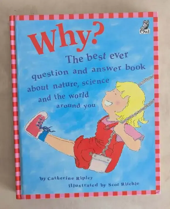 Why? by Catherine Ripley Hard Cover Book ERROR Printing 2001