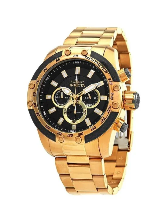NWT Invicta Speedway Chronograph Black Dial Men's Watch