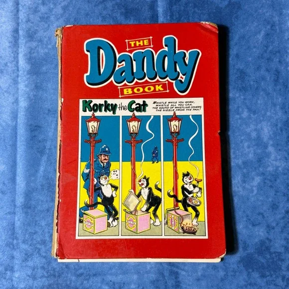 Vintage The Dandy Book Annual Korky the Cat Desperate Dan DC Thomson Comic