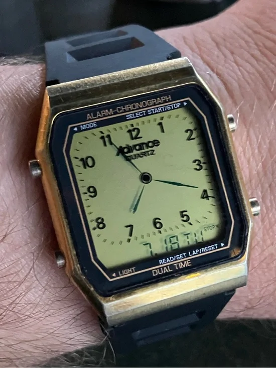 Advance Dual Time LCD