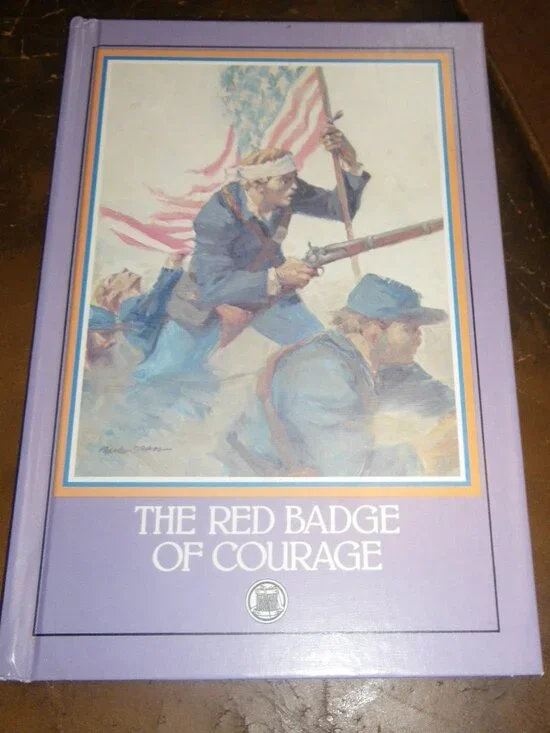 Vintage 1981 The Red Badge of Courage Hardback Children’s Story Book