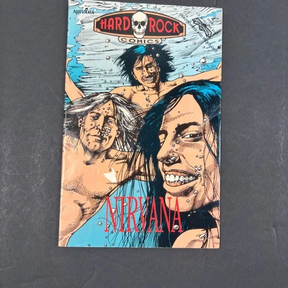 Nirvana Hard‎ Rock Comics 4 June 1992 Revolutionary Comics Kurt Cobain Biography