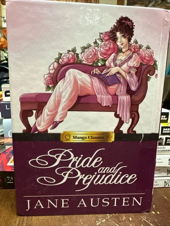 Manga Classics Pride and Prejudice Jane Austen Hardcover Graphic Novel READ DESC