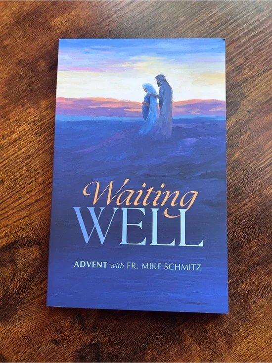Paperback devotional journal, Waiting Well: Advent with Fr. Mike Schmitz