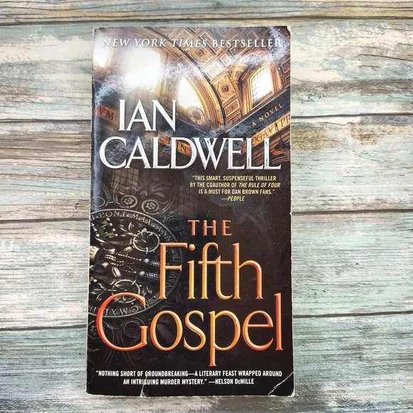 The Fifth Gospel by Ian Caldwell 2015 Paperback Book‎ Thriller Drama