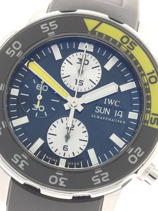 IWC SCHAFFHAUSEN Aqua timer IW376702 Day-Date Automatic Men's Watch_962484