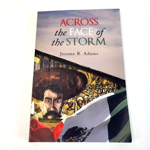 Across The Face Of The‎ Storm Jerome R Adams Guernica Multi Trade PB Signed YA