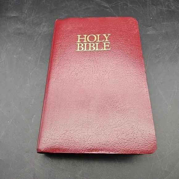 Holy‎ Bible New International Version With Helps Red Letter Zondervan 2001 VTG