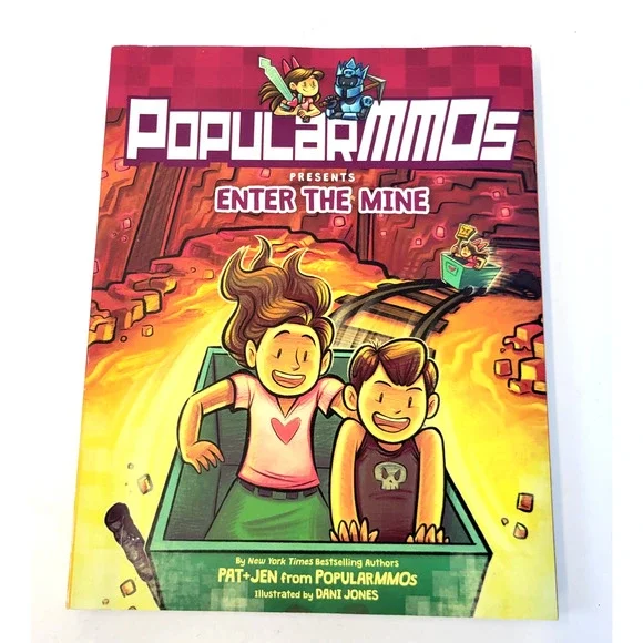 PopularMMOs Presents Enter‎ The Mine Pat & Jen 2019 PB Multicolor Graphic Novel