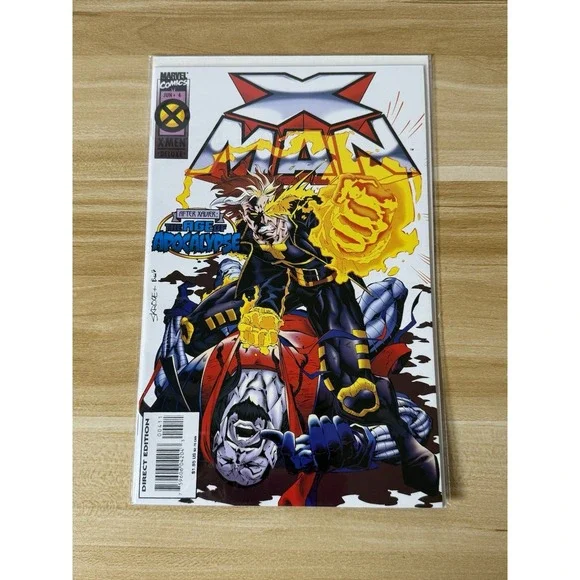 X-Man After Xavier: The Age‎ Of Apocalypse X-Men Key Issue #4 Marvel Comics