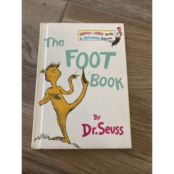 Dr Seuss,  THE FOOT BOOK, 1968‎ 1st edition Excellent Condition See Images
