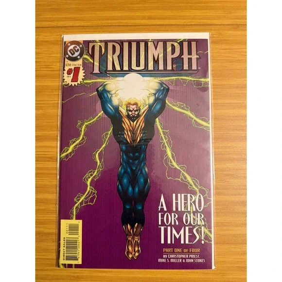 DC Comics‎ Triumph 1 A Hero For Our Times Part One of Four 2001 Comic Book