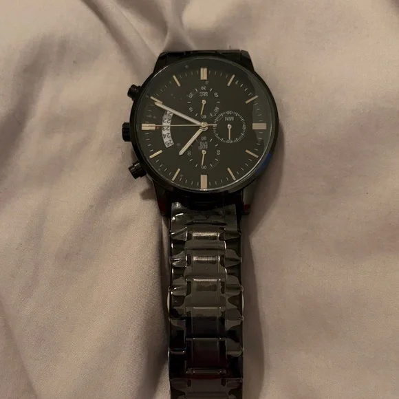 Black Stainless Steel‎ Watch