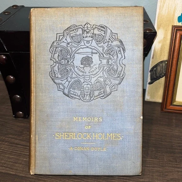Memoirs of SHERLOCK HOLMES A. Conan Doyle 1903 Harper & Brothers Vintage EUC