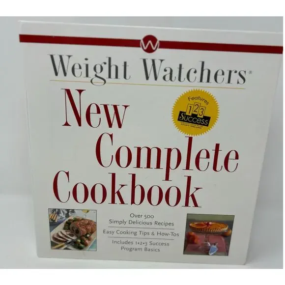 Weight Watchers New Complete Cookbook 1998 Features 123 Success 500‎ Recipes