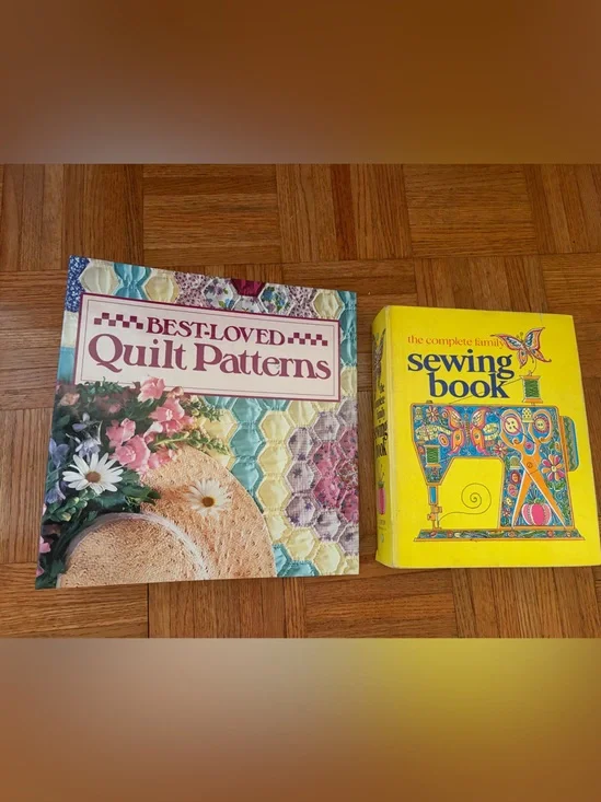 Craft Books, Books, Set of 2 Sewing and Quilt Patterns Guides, Like New