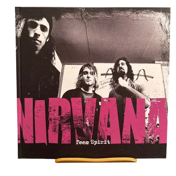 Nirvana Teen Spirit Hardcover Book Illustrated History Kurt Cobain Grunge Rock