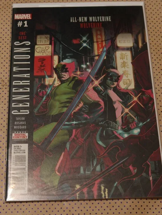 Generations: Wolverine & All-New Wolverine #1 Comic