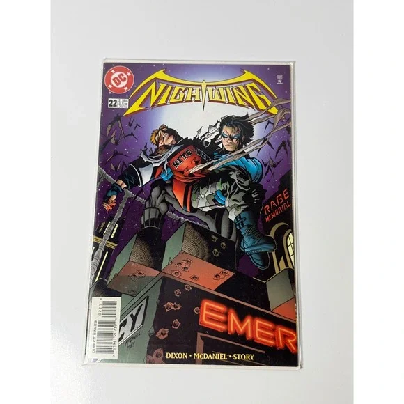Nightwing #22 DC Comics 1998 Scott McDaniel Chuck Dixon Nite-Wing Batman Family