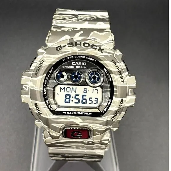 Casio G-Shock GD-X6900TC-8 Tiger Camo Digital 200M Watch Discontinued