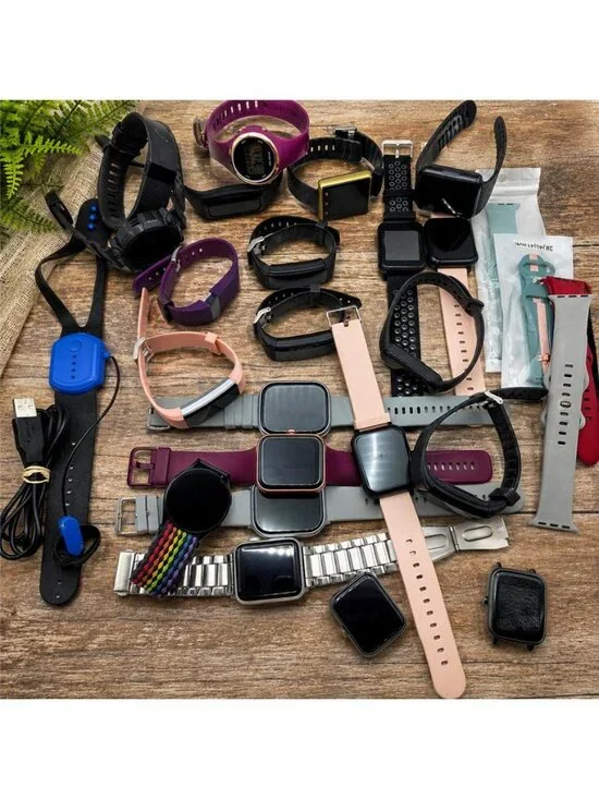 Smart Watch Lot Parts Repair Untested Fitness Tracker  2 lb Mixed Models