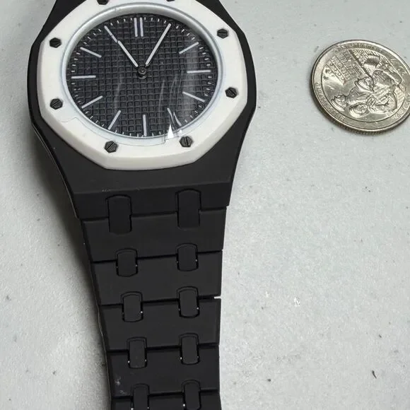 Unbranded Men's Black and Grey Watch