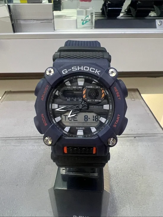 G-Shock Men's Blue Digital-Analog Sport Watch