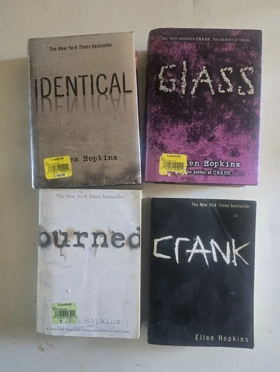(4) Ellen Hopkins Books