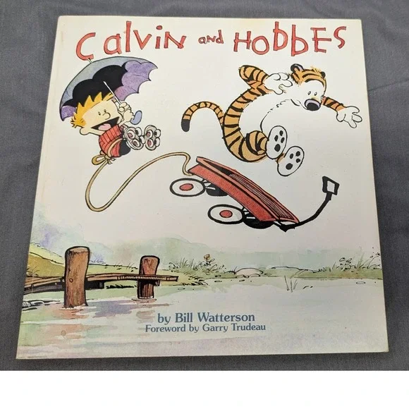 Bill Watterson Calvin and Hobbes 0-8362-2088-9 1987 Vintage Comic Book Paperback