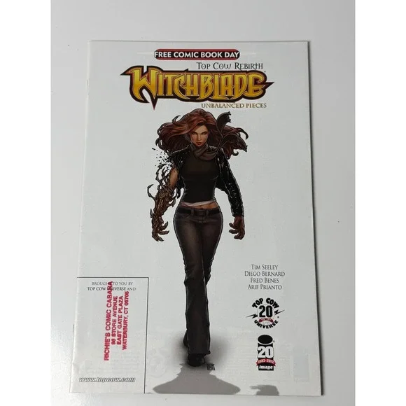 Witchblade Unbalanced Pieces FCBD 2012 Top Cow Rebirth Image Comics Tim Seeley