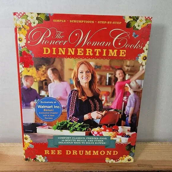 BOOK The Pioneer Woman Cooks Dinnertime (hardback) By Ree Drummond