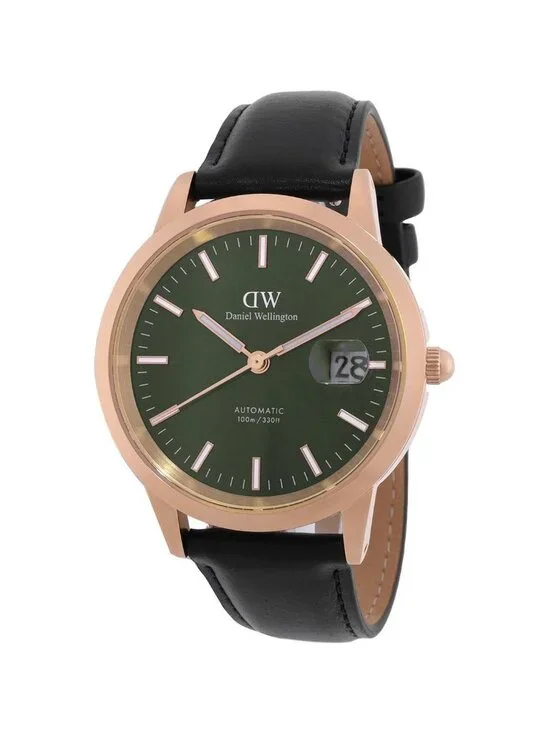 NWT Daniel Wellington Iconic Sheffield Automatic Green Dial Watch