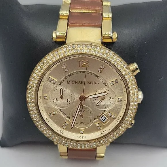 Michael Kors Parker Mini MK6139 Women's Stainless Steel Analog Dial Watch AM673