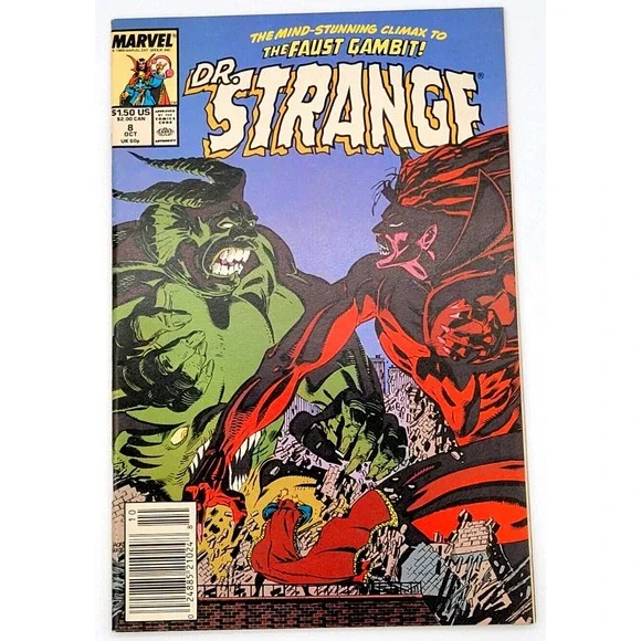 DOCTOR STRANGE SORCERER SUPREME #8 (1989) /NM- / MEPHISTO‎
