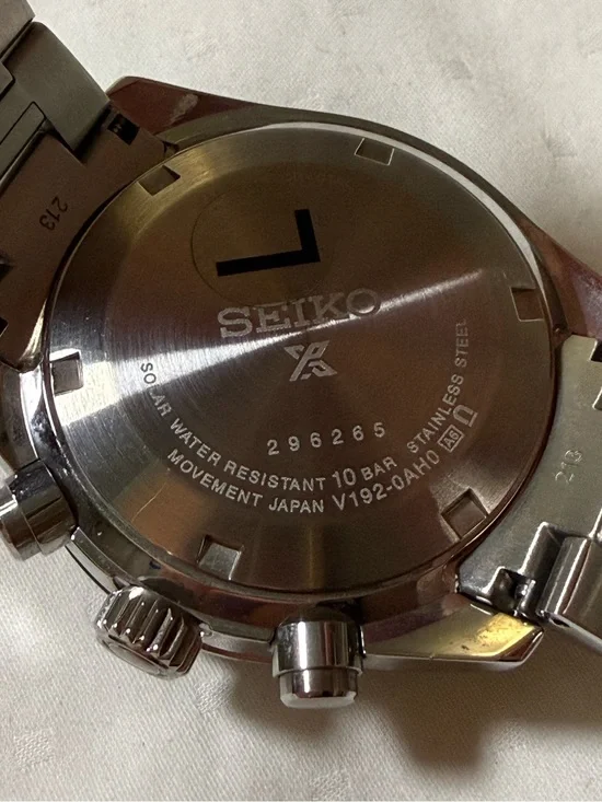Seiko Prospex Speedtimer Solar Chronograph SSC-911 - Silver