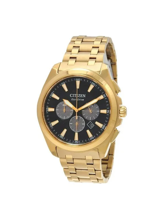 NWT Citizen Peyten Chronograph Black Dial Men's Watch
