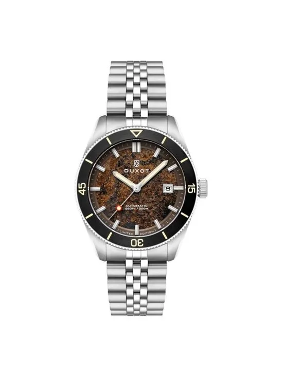 NWT Duxot Pacifico Automatic Brown Dial Men's Watch