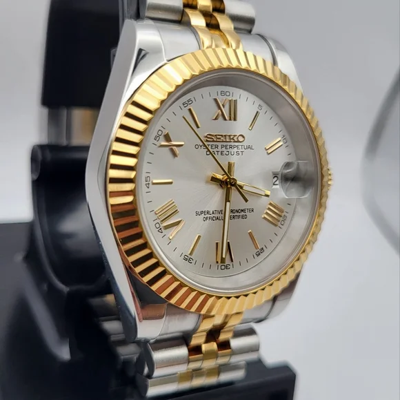 New Seiko Mod 36mm Automatic Watch