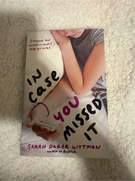 In Case You Missed It by Sarah Darer Littman