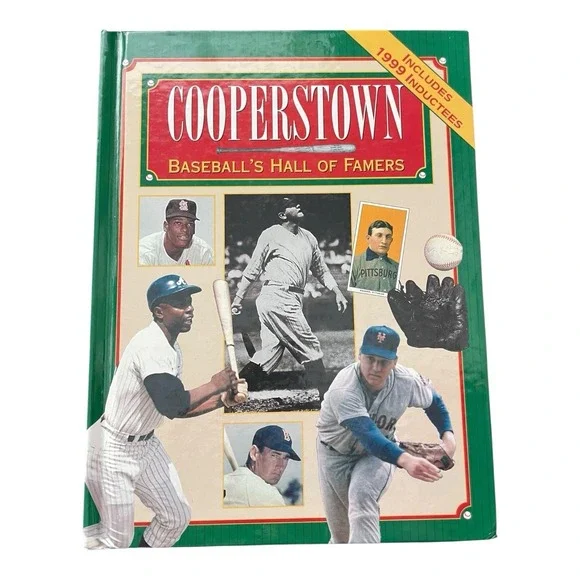 Cooperstown Baseball's Hall of‎ Famers Hardcover Includes 1999 Inductees