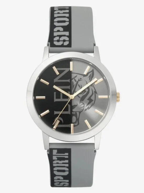 Plein Sport Mens Stainless Steel 44mm Strap Fashion Watch