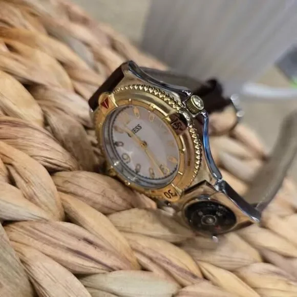Vintage 1994 Guess Compass Watch