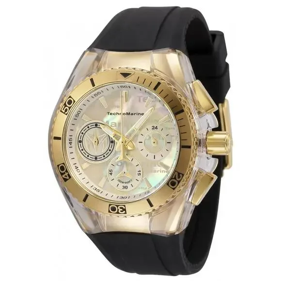 NWT TechnoMarine TM-120030 Cruise | Chronograph | Silver | Women's Watch