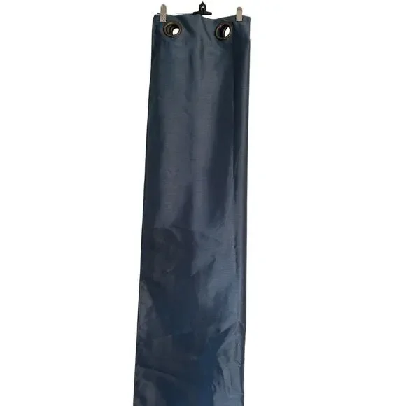 2 Teal Curtain Panels 52” X 84”