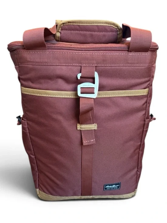 Eddie Bauer Bygone 20L Insulated Backpack Cooler Burgundy