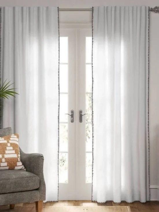 Threshold Curtain Pair (Set of 2), 84 x 52