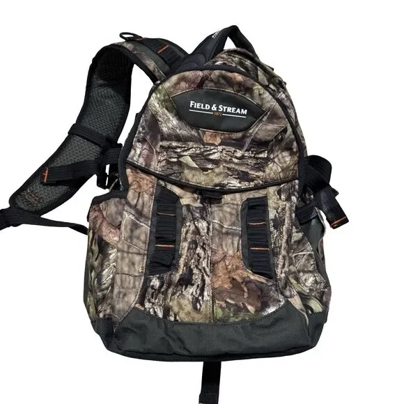 Field And Stream Black Hills Realtree Brown Camo‎ Hunting Camping Backpack