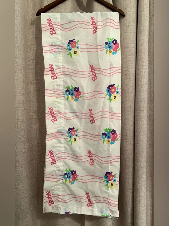 Vintage 1996 Barbie Curtain Valance